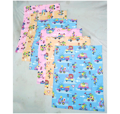 love baby corss roads cotton mat combo (pack of 6)
